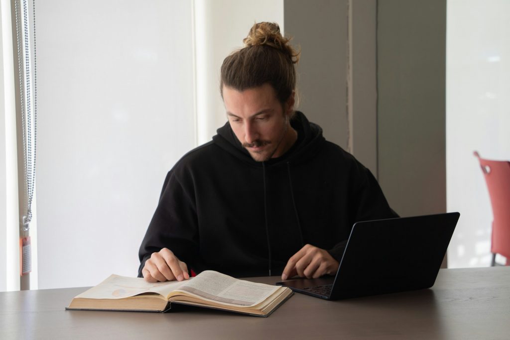 a-young-man-studying
